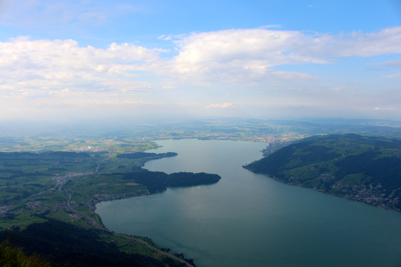 View from the top of Rigi Kulm